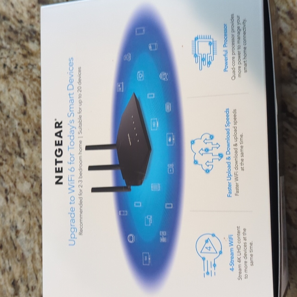 NIP Netgear AX1800 WiFi Router - Picture 5 of 6